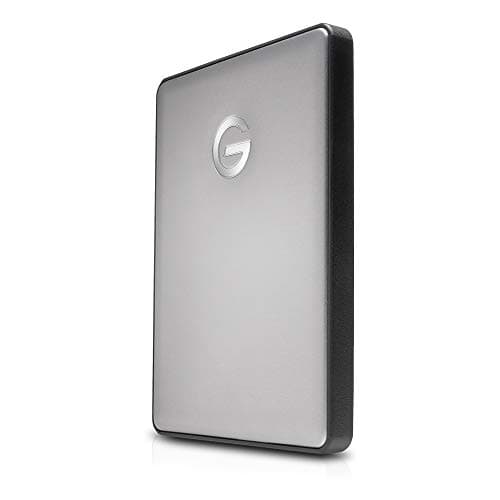 G-Technology 1TB G-DRIVE Mobile USB-C (USB 3.1) Portable External Hard Drive, Space Gray - 0G10265