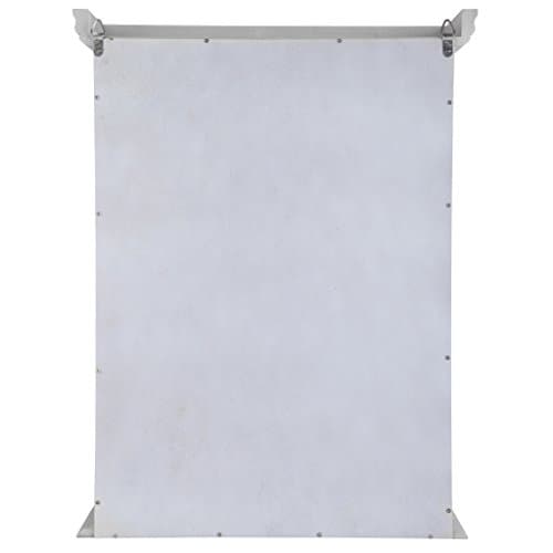 Design Toscano Country Tuscan Wall Curio Display and Storage Cabinet, 20 Inches Wide, 7 Inches Deep, 26 Inches High, Lily White 5