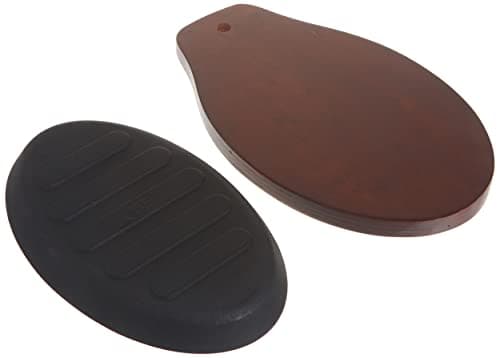 Winco Fajita Platter w/Gripper, 3-pc Set, Cast Iron 5