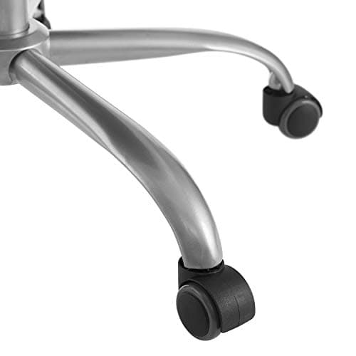 Linon Home Decor Products Linon Brooklyn Sherpa Office Chair, Ivory 15