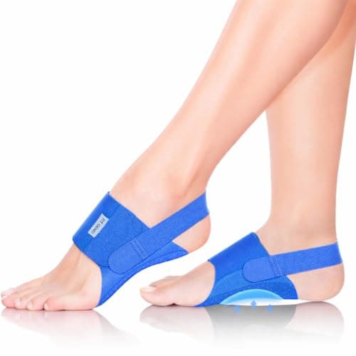 Arch Support Plantar Fasciitis Brace: Fit Geno Orthotics Inserts for High Arch Pain Relief