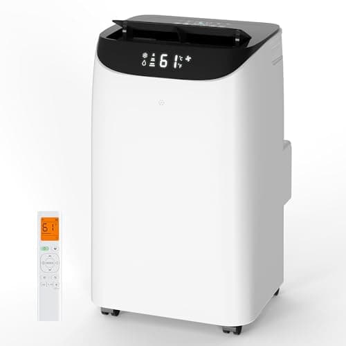 16000BTU Inverter Portable Air Conditioner Cools Up for Rooms 850 Sq. Ft, 3 in 1 Portable AC Unit with Dehumidifier Fan 24H Timer Sleep Mode Function for Large Room Office Temporary Space