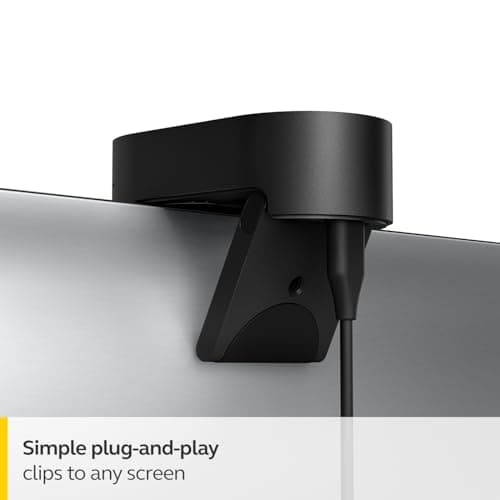 Jabra PanaCast 20 Conferencing Camera - Flexible Plug & Play Personal Video Solution Computer Webcam with AI-Powered 4K Ultra-HD, Intelligent Zoom, and Lighting Optimization - Black 10