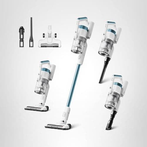 Eureka RapidClean Pro NEC280TL Cordless Stick Vacuum Cleaner – Lightweight 5.3 lbs, 40-Min Runtime, LED Headlights, 3 Power Modes, Ideal for Pet Hair, Hard Floors & Carpets 9