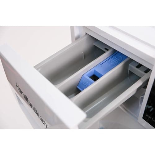 HAMILTON BEACH Washer and Dryer Combo 2.7 cu ft - White 8