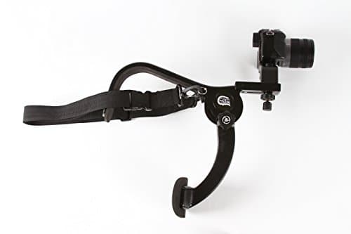 Cam Caddie® Scorpion EX Hands Free Shoulder Support Rig/Mount Compatible with Canon, Nikon, Sony, Panasonic/Lumix Style DSLR Camcorder or Video Camera Includes: iPhone + GoPro Mount 9