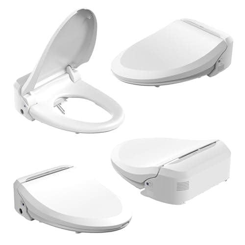 Bio Bidet USPA PRO Modern Bidet Seat, Warm Water, Heated Seat & Dryer, Remote Control, Elongated 15