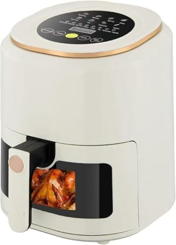 7QT Household Air Fryers,6-in-1 stainless steel air fryer,95% Less Oil Air Fry, Broil, Bake,Dishwasher be Applicable