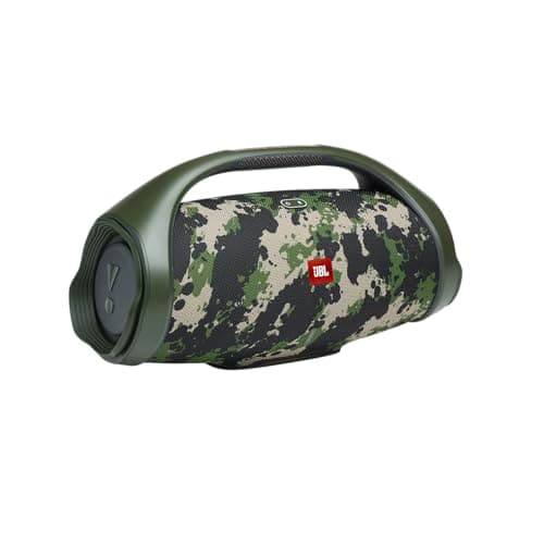 JBL Boombox 2 - Portable Bluetooth Speaker, Powerful Sound and Monstrous Bass, IPX7 Waterproof, 24 hours of Playtime, Powerbank, JBL PartyBoost for Speaker Pairing for Home and Outdoor (Camo)
