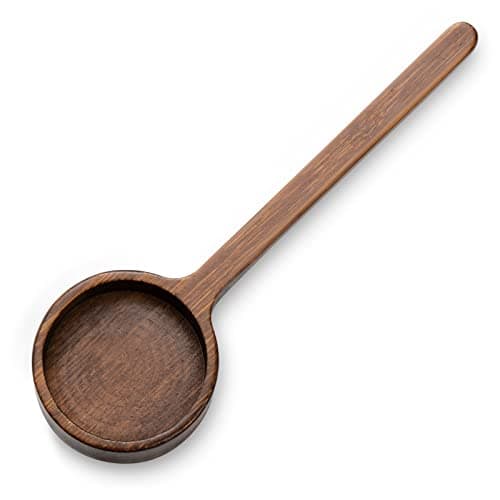 Bamboo Coffee Scoop Long Handle 10g Measuring Scoop for Deep Jars and Containers