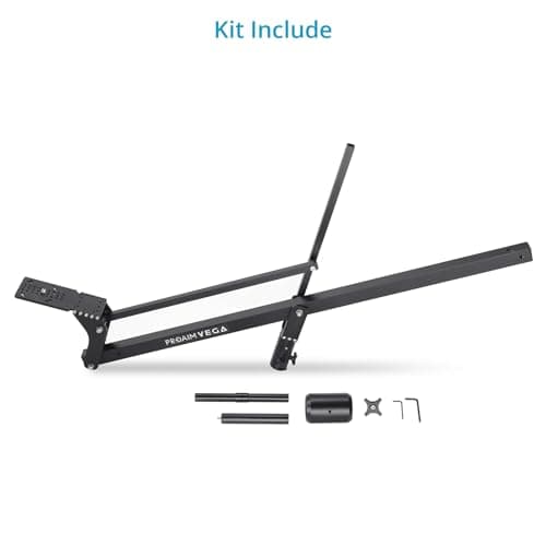 PROAIM 4' Vega Jib Crane for DSLR Video Cameras for Film Production Units. Payload Up to 8kg/17lb. Supports Pan Tilt Heads & 3-Axis Gimbals. (JB-VG04-01) 9
