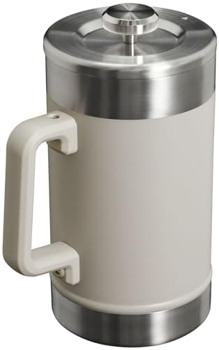 STANLEY Classic Stay-Hot French Press Coffee Maker 48 oz | 5 Minute Brew, 4 Hours Hot | Mesh Filter for Coffee Grounds | Insulated Stainless Steel French Press | BPA-Free | Ash 3