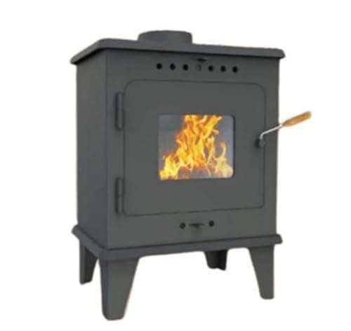 Wood Stove Heater – 63,000 BTU/h - High-Efficiency | Dual Combustion (Wood & Pellet) | Heats Up to 1,615 sq. ft. 8