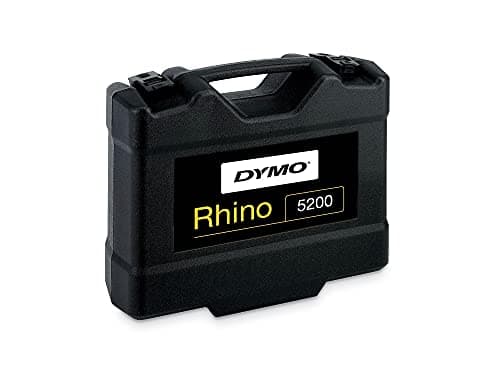 DYMO - Rhino 5200 Industrial Label Maker Kit, 5 Lines 5