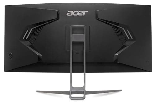 acer Nitro 34 Inch 1000R 21:9 Curved Zero-Frame QHD 3440 x 1440 Gaming Monitor | AMD FreeSync Premium | Up to 120Hz Refresh | 1ms VRB | Two Display Port 1.2 & Two HDMI 2.0 Ports | EDA343CUR J0bmiippx 16