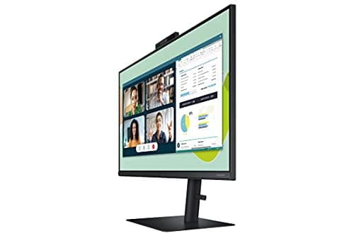 SAMSUNG S40VA Series 24-Inch Computer Monitor, HDMI Monitor, 75Hz Monitor, IPS Monitor, Built-in Webcam, Built-in Speaker & Mic, FreeSync Premium (LS24A400VENXZA) 10