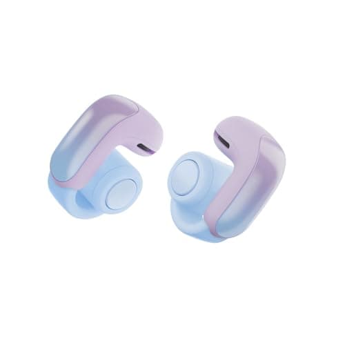 Bose Ultra Open Earbuds - Bluetooth Open Ear Earbuds with OpenAudio for Awareness, Clip-On Design for Comfort, Water Resistant, Up to 48 Hrs of Playtime, Chilled Lilac - Limited Edition Color