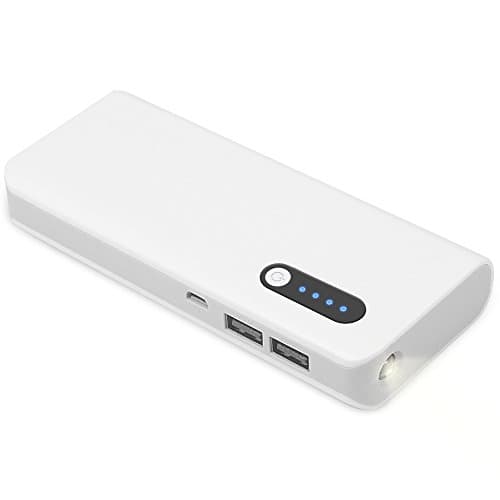 SOLICE® High Capacity 16800mah External Battery Power Bank Portable Charger Backup Pack with LED Light Dual USB for iPhone & ipad Samsung Galaxy and More