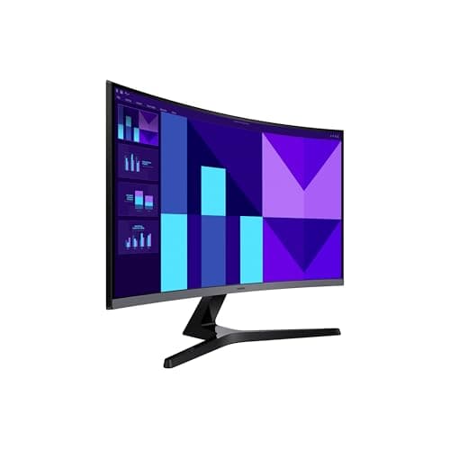 Samsung 32-inch S3 (S39GD) FHD 100Hz Curved Monitor, Game Mode, Eye Saver Mode, Multiple Connectivity with HDMI Port, Built-In Speakers, LS32D396GANXZA, 2025 12