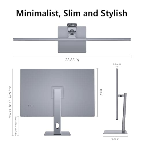INNOCN 32" OLED 4K PC Monitor for Mac mini MacBook Air/Pro, UHD (3840 x 2160) Computer Monitor, USB C, HDR 10, 99% DCI-P3, 99% sRGB, 1M:1, Tilt/Height Adjustable Stand, VESA Mountable - 32Q1U 7