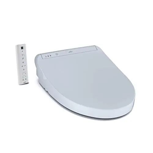 TOTO® WASHLET® K300 Electronic Bidet Toilet Seat with Instantaneous Water Heating, PREMIST and EWATER+ Wand Cleaning, Elongated, Cotton White - SW3036R#01