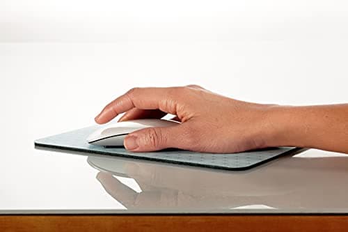 3M Precise Mouse Pad Enhances the Precision of Optical Mice at Fast Speeds, Easy to Clean, Stays in Place, 9 in x 8 in (MP114-BSD1) 9