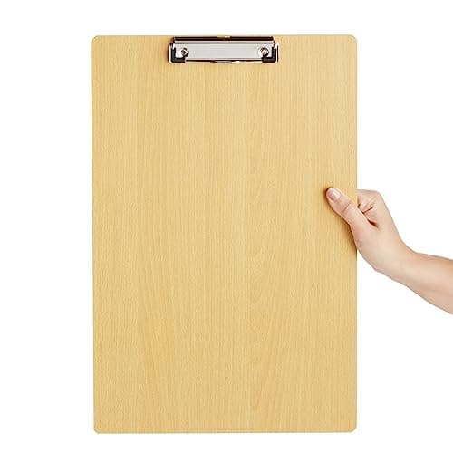 Paper Junkie Extra-Large Legal-Size Wooden Clipboard - Clipboard, Retractable Hook - Surface for Drawing Wooden Board - Multi-Orientation Legal Paper Support - 2-Pack,11.5 x 17.4 in 7