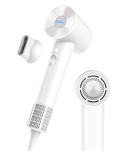 OSOU Hair Dryers, Negative Ionic Hair Dryer, High-Speed Blow Dryer with 110, 000 RPM Brushless Motor, Fast Drying Lightweight Travel Hairdryer, Low Noise Home Hair Dryer with Smooth Nozzle