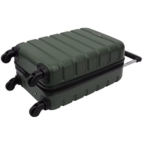 Wrangler 22" Hardside Spinner Carry-On Luggage, Deep Depth 6