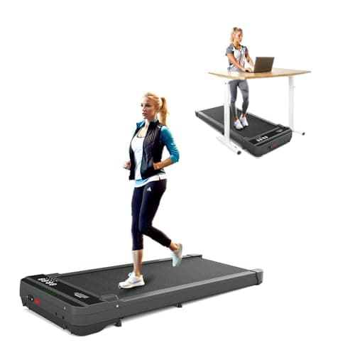 3 in 1 Treadmill, Portable Under Desk Walking Pad with Incline for Home/Office, Remote Control, LED Display