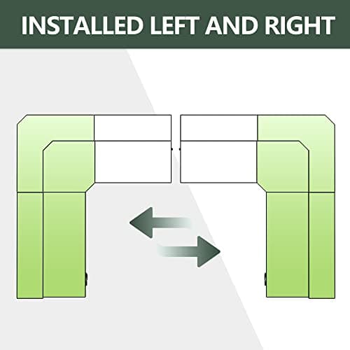 FEZIBO 75 Inches, Supports Over 300lbs, Large L Shaped Standing Desk, Electric Height Adjustable L Shaped Desk, Suitable for Home Office, Rustic Brown Top/Black Frame 8