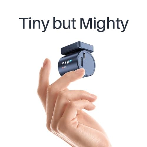 KAWA Dash Camera for Cars - Transparent Display Tiny Dash Cam Front with Voice Control, Super Night Vision Dashcam, 1296P QHD, 145° Wide-Angle FOV, G-Sensor, APP Control, Built in WiFi - Mini 3 Pro 6