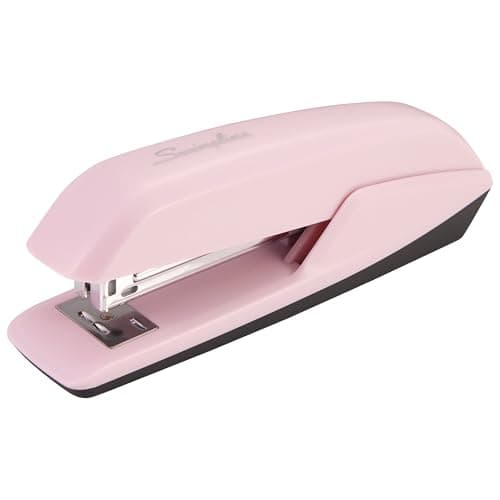 Swingline Stapler, 20 Sheet Capacity, 545 Desktop Stapler, Blush Pink (S7054513)