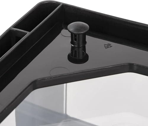 IRIS USA Plastic Desk Top 3-Drawer Storage Organizer with Paper Tray Top, 1-Pack, for Makeup Vanity Nail Polish Bathroom Stationery Art Craft Supplies Kitchen Office Garage Organization, Medium, Black 10