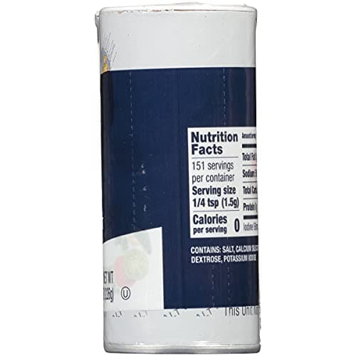 Morton Iodized Salt Shaker, (8 oz) 2-pack, Supplies Iodide, Table Salt, Great for Camping, Pantry Essential 5