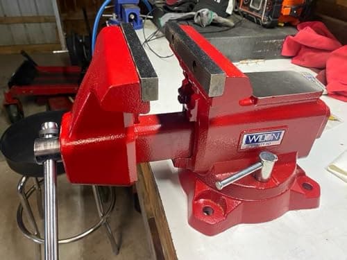 Wilton Utility HD Bench Vise, 8" Jaw Width, 8-1/2" Jaw Opening, 4-1/2" Throat (Model 648UHD) 9