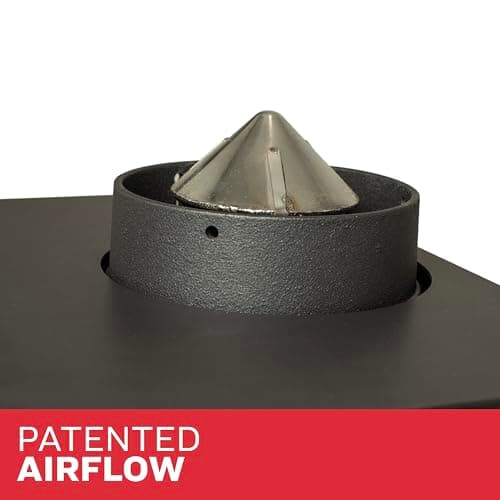 US STOVE 750 SQ FT STOVE, 75% EFFICIENT 6