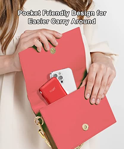 TG90° Portable Charger 10000mah Cell Phone Battery Backup, Ultra Slim Power Bank with Built in Cables(No AC Plug), Portable Phone Charger Battery Packs Compatible with iPhone Android Phones 5