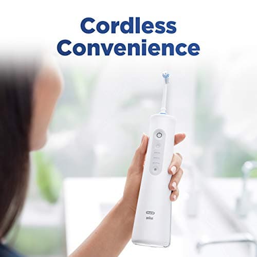 Oral-B Water Flosser Advanced, Cordless Portable Oral Irrigator Handle with 2 Nozzles 8