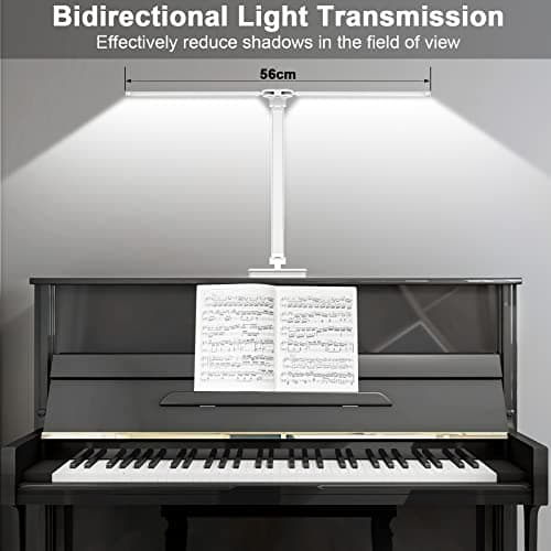 Mefine Bright LED Desk Lamp for Home Office - Dual Swing Arm Eye-Caring Architect Task Lamp, Adjustable Foldable Table Lamp, Dimmable Touch Control Desktop Lamp 5 Lighting Modes for Work/Study 5