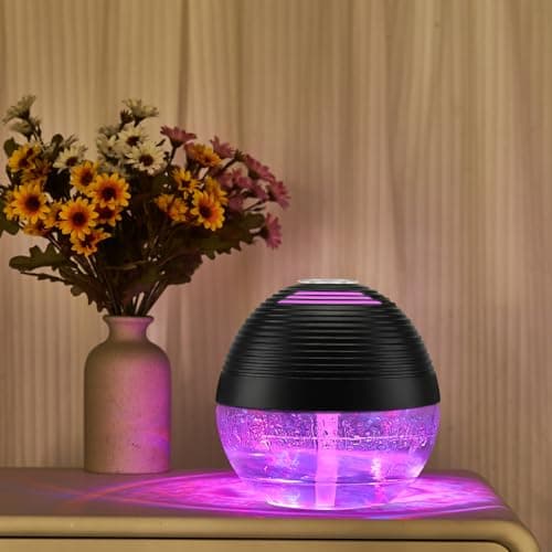 ap airpleasure Water-Based Purifier Air Washer, Air Revitalizer & Freshener, Air Fresher with 6 Colorful lights for Rooms (Black) 17