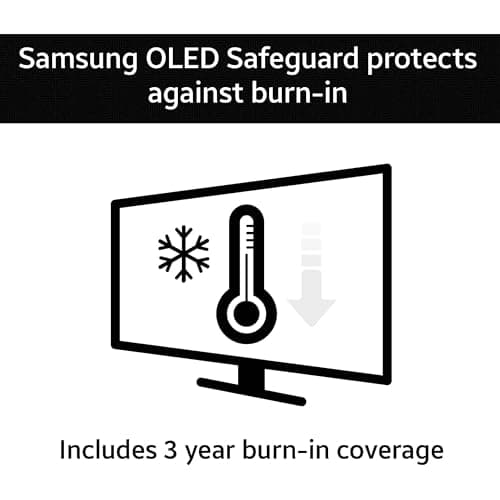 Samsung 49" Odyssey G93SC Series Curved Gaming Monitor, QD-OLED, 240Hz, 0.03ms, DQHD, G-Sync Compatible, FreeSync Premium Pro, Adjustable Stand 12