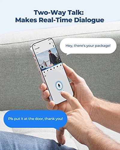 REOLINK 4K PoE Security Camera System, Home Outdoor IP Camera in 180 Degree Viewing Angle, Human/Vehicle/Pet Detection, Color Night Vision, Two Way Talk, Up to 512GB microSD Card, Duo 2 PoE 7