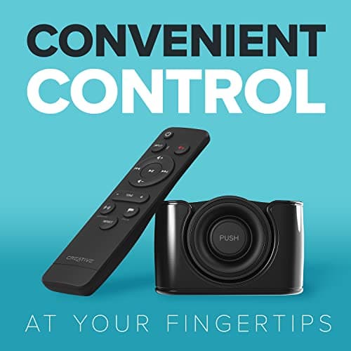 Creative Stage SE Under-Monitor Soundbar with USB Digital Audio and Bluetooth 5.3, Clear Dialog and Surround by Sound Blaster, Powered via Adapter (Renewed) 6