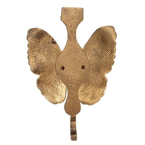 Creative Co-Op Cast Metal Butterfly Door Knocker, Antique Gold 6