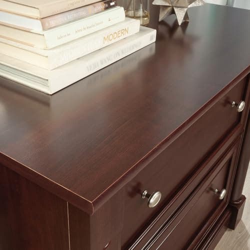 Sauder Palladia File Cabinet with 2 Drawers, Safety Mechanism, Lateral File Cabinet - Select Cherry Finish 5