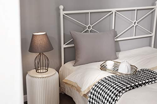 100% Mulberry Silk Pillowcase for Hair and Skin, Both Side 19 Momme Silk with Hidden Zipper,2 Pack (Grey, Standard) 5