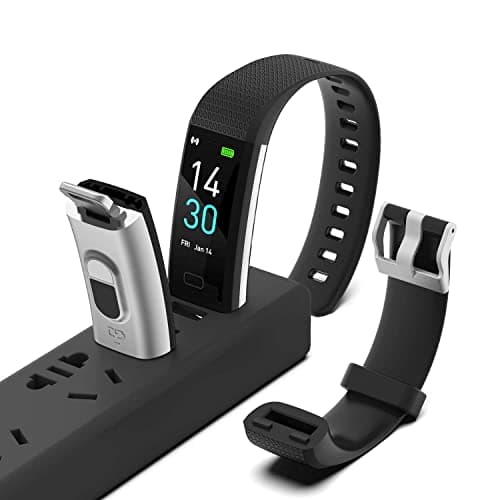 Fitness Tracker with Step/Distance/Calories Counter, Activity Tracker with Heart Rate Monitor, Slim Style Watch IP68 Waterproof, Sleep Monitor Tracker, Pedometer Watch for Women Men 7