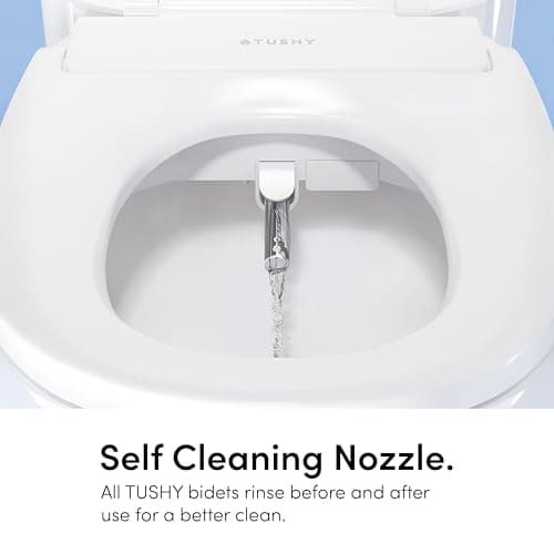 TUSHY Cloud+ Electronic Bidet Heated Toilet Seat | Intelligent Remote w/Personal Settings, Instant Warm Water, Heated Seat and Air Dryer, Automatic Deodorizer (Night Light & Soft Close), Elongated 13