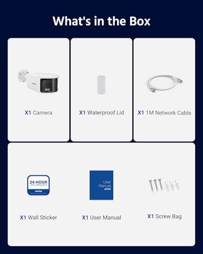 ANNKE FCD600 Dual-Lens Outdoor Security Camera with 180° FoV, 6MP Panoramic PoE IP Camera, Smart Human/Vehicle Detection, Color Night Vision, Two Way Audio, Supports MicroSD Card Up to 512GB 9